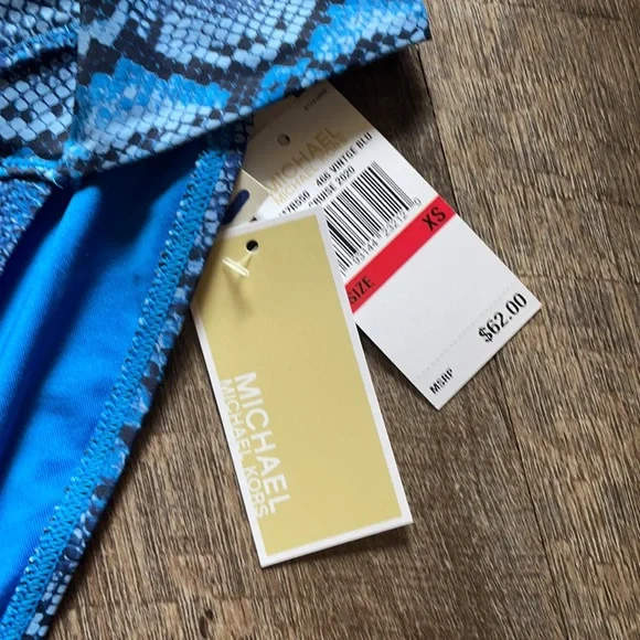 NWT Michael Kors snake print bikini bottoms - Picture 2 of 3
